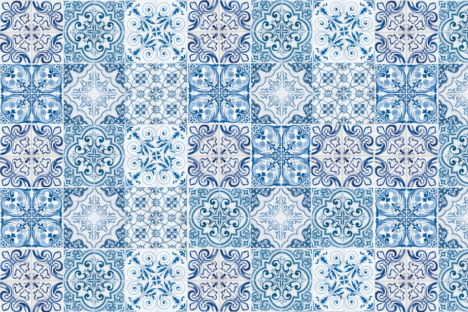 Waschbeckenrückwand Patchwork