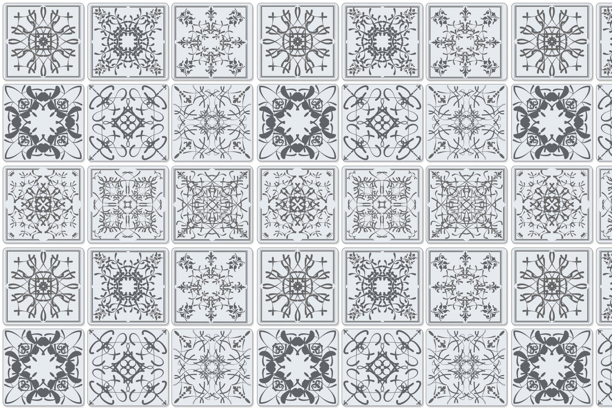 Waschbeckenrückwand Patchwork