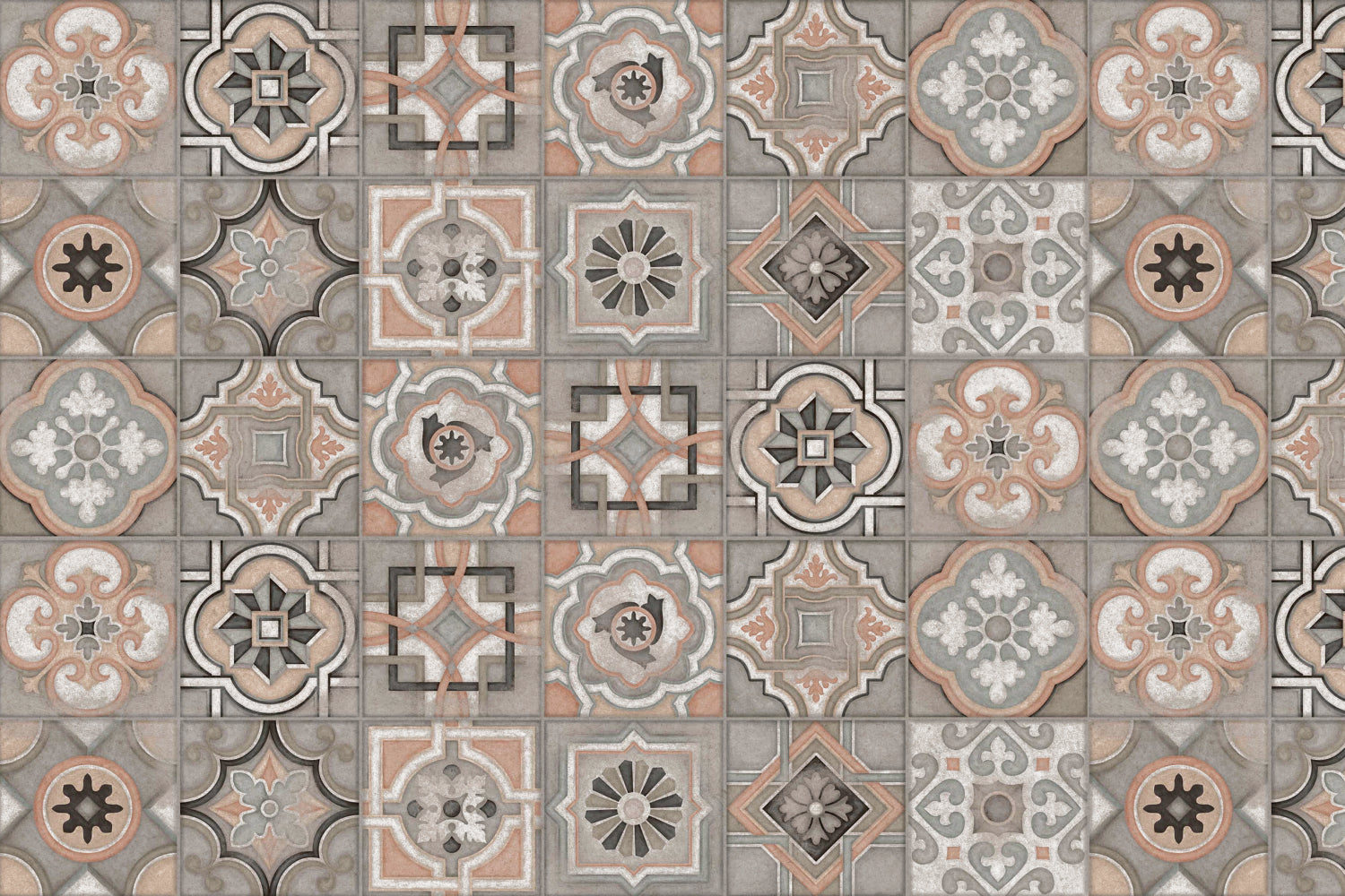 Waschbeckenrückwand Patchwork