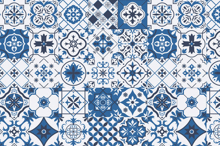 Waschbeckenrückwand Patchwork