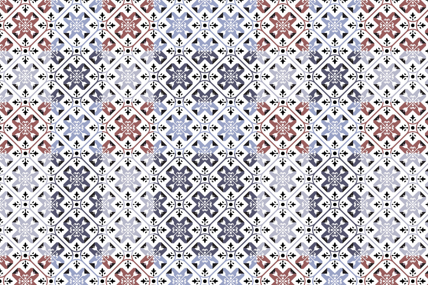 Badrückwand Patchwork