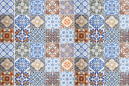 Waschbeckenrückwand Patchwork