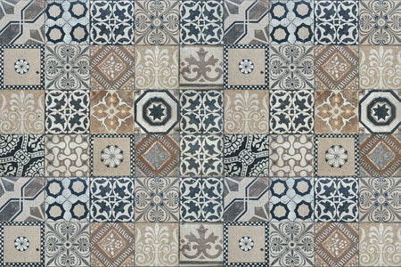 Waschbeckenrückwand Patchwork