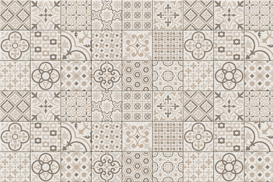 Waschbeckenrückwand Patchwork