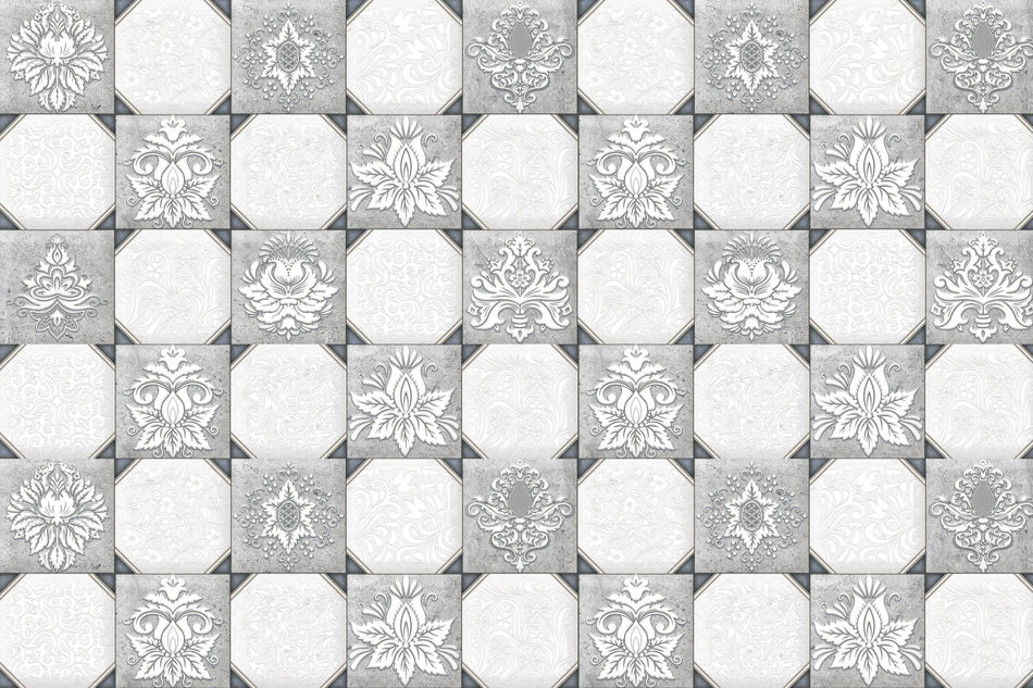 Badrückwand Patchwork
