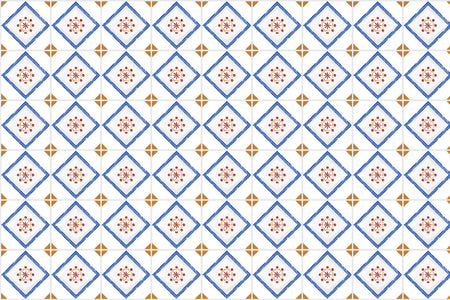 Badrückwand Patchwork