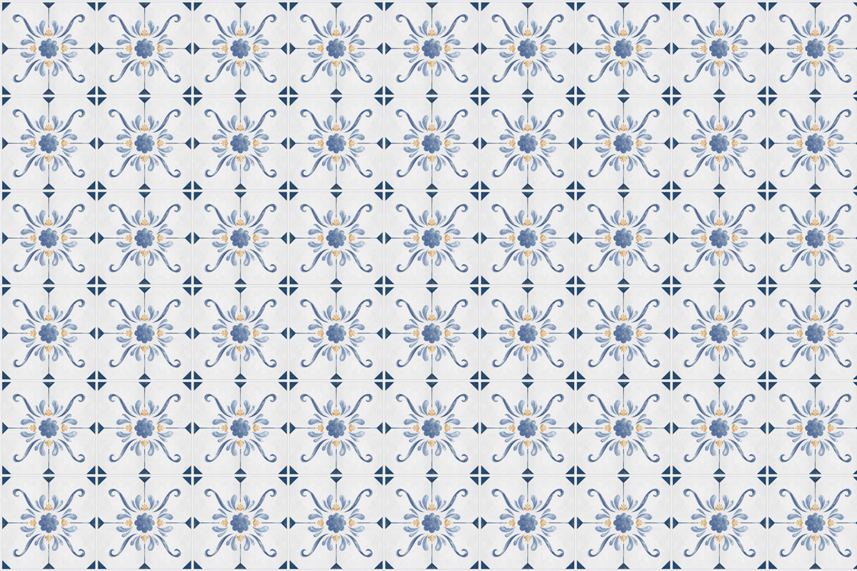 Waschbeckenrückwand Patchwork