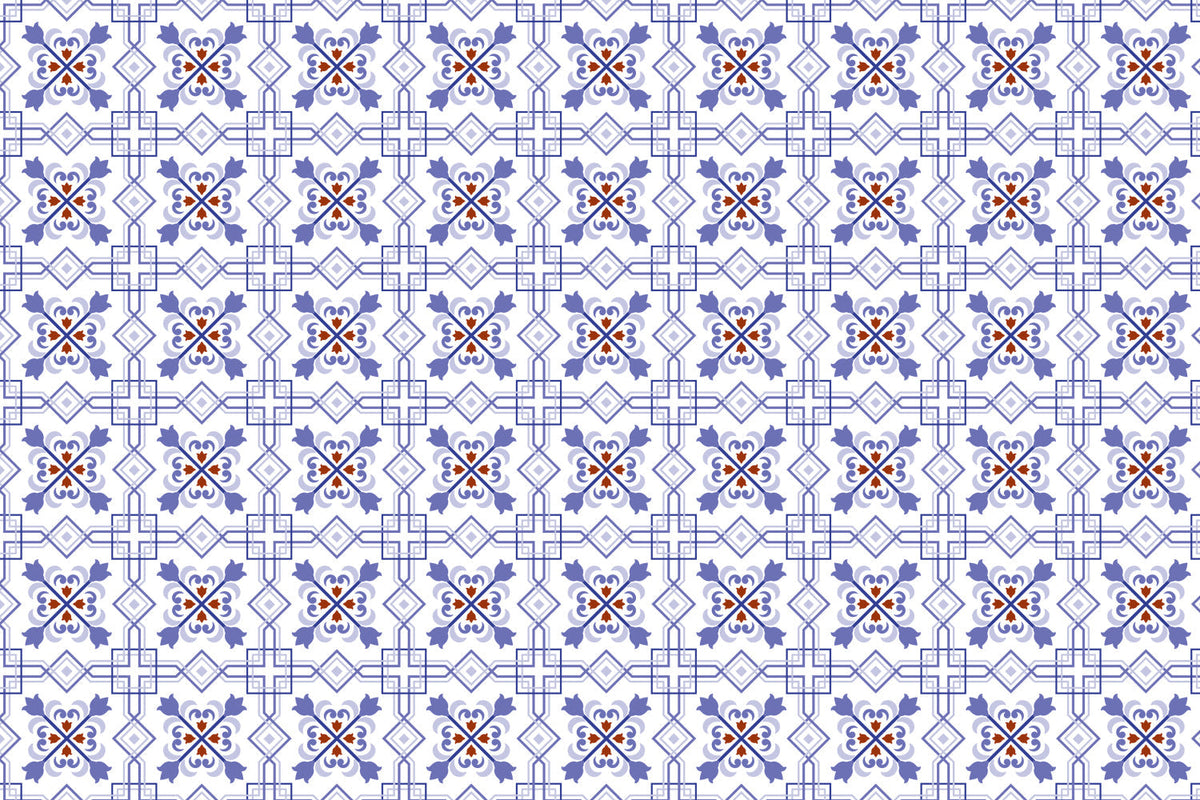 Waschbeckenrückwand Patchwork