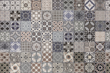 Waschbeckenrückwand Patchwork