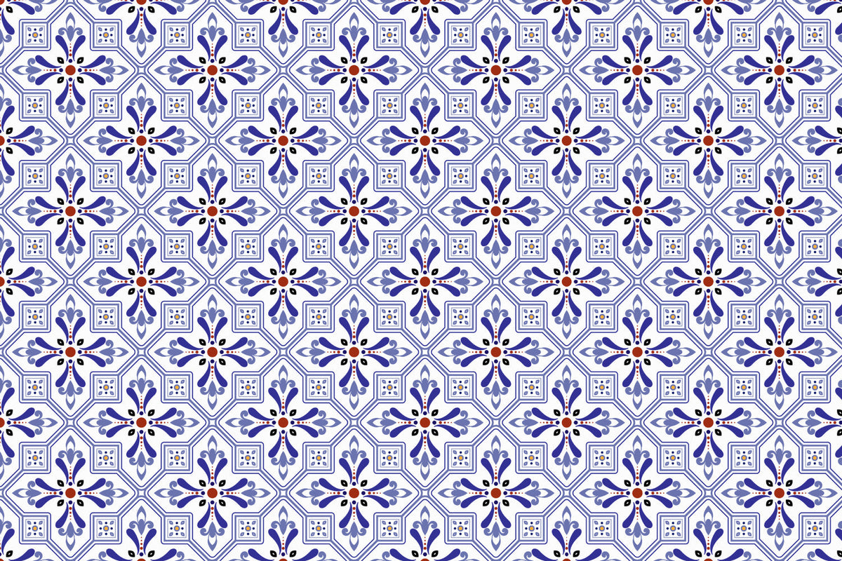Waschbeckenrückwand Patchwork