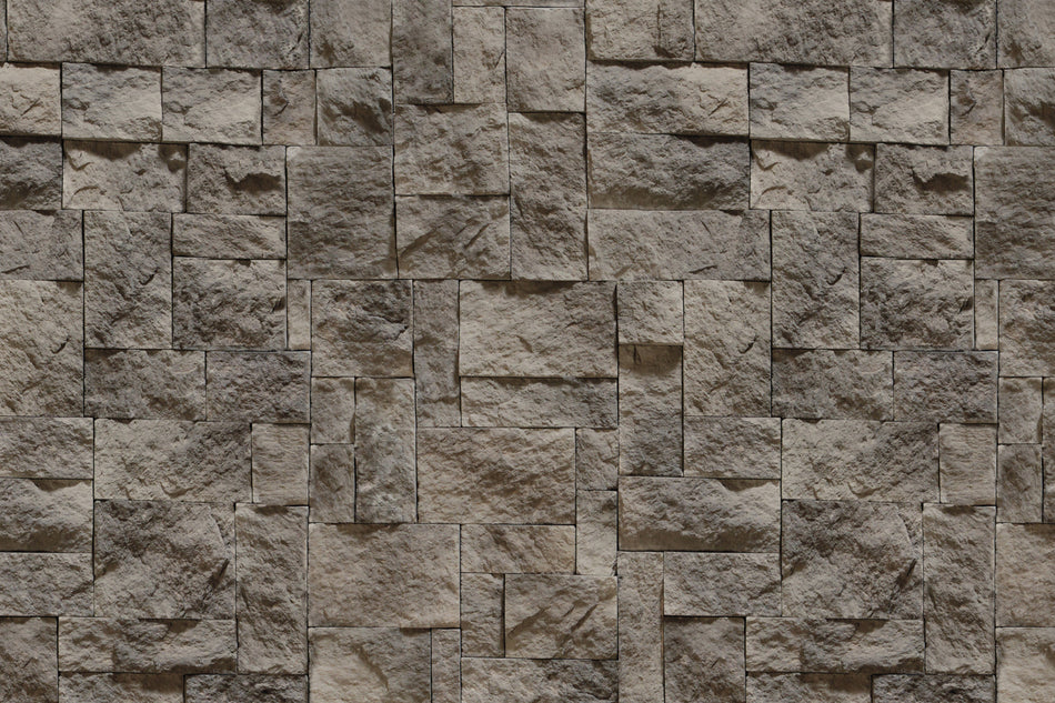 Badrückwand Steinoptik