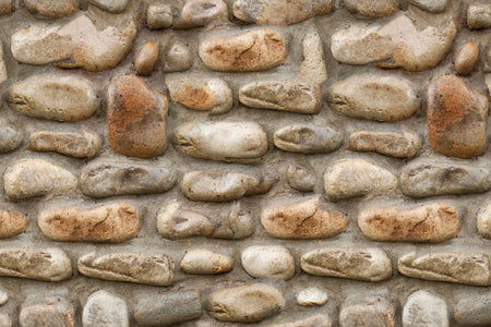 Badrückwand Steinoptik