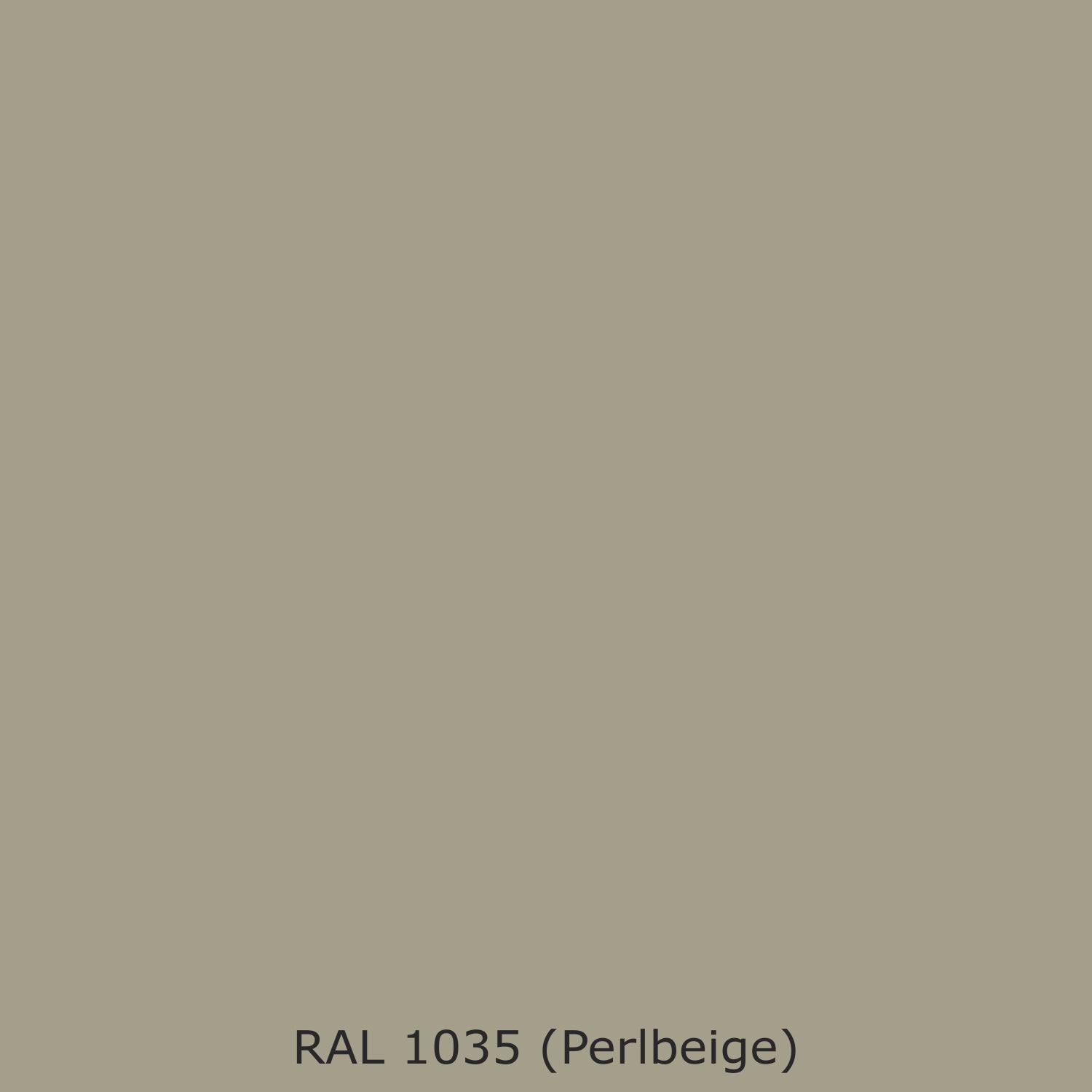 Waschbeckenrückwand Einfarbig #A39F8B RAL 1035 (Perlbeige)