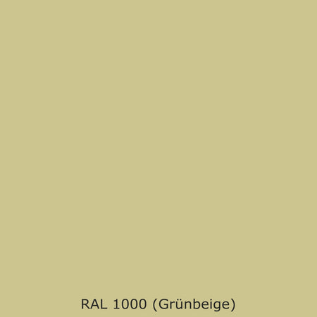 Waschbeckenrückwand Einfarbig #CCC58F RAL 1000 (Grünbeige)