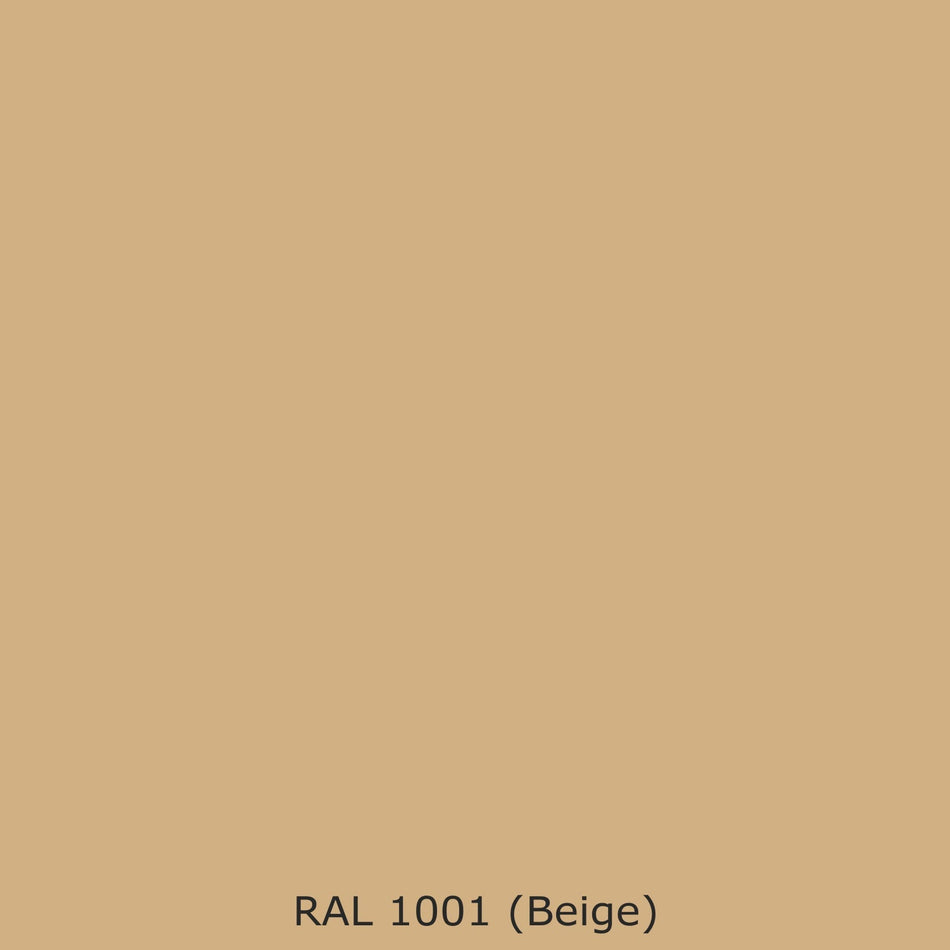 Badrückwand Einfarbig #D0B083 RAL 1001 (Beige)