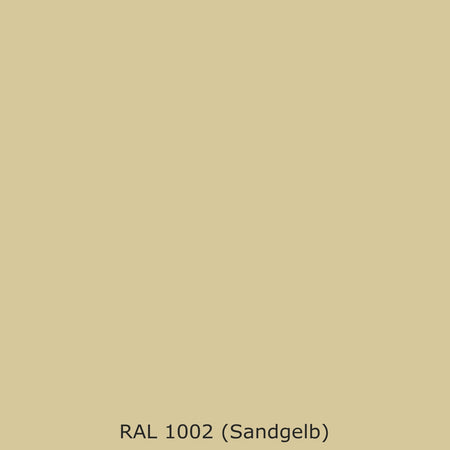 Waschbeckenrückwand Einfarbig #D6C89A RAL 1002 (Sandgelb)