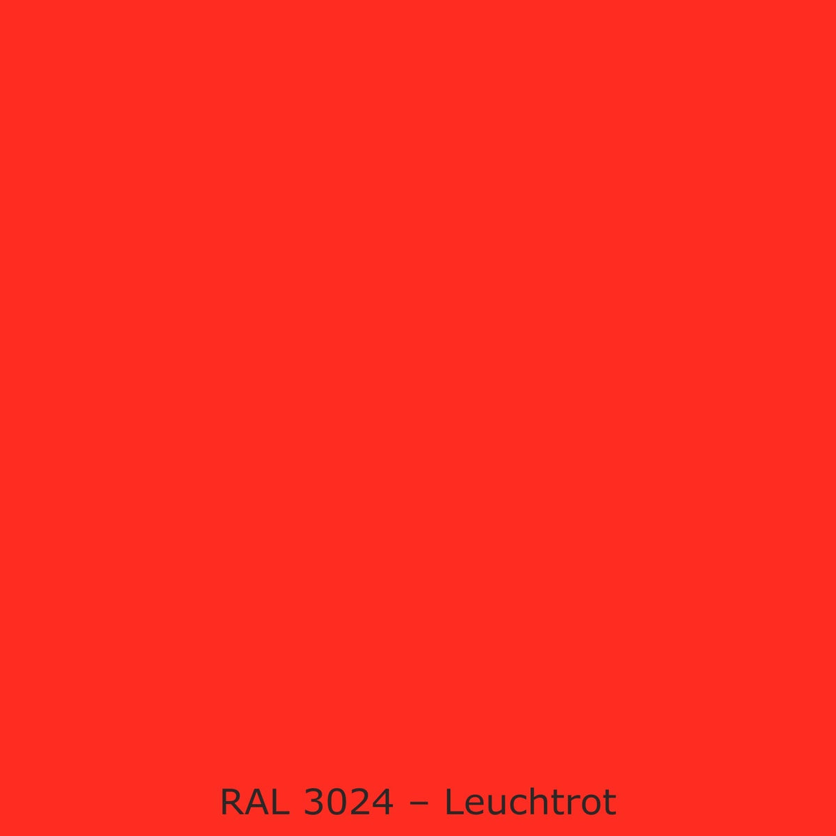 Badrückwand Einfarbig #FF2D21 RAL 3024 – Leuchtrot