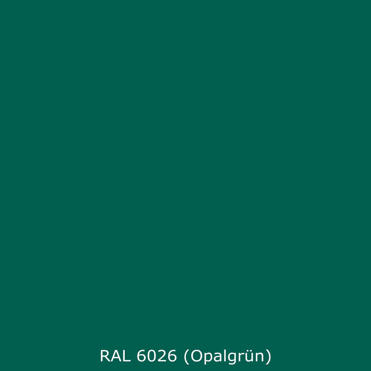 Waschbeckenrückwand Einfarbig RAL 6026 (Opalgrün)