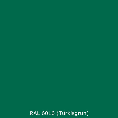Badewannenverkleidung Einfarbig RAL 6016 (Türkisgrün)