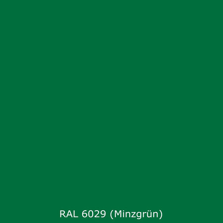 Badrückwand Einfarbig RAL 6029 (Minzgrün)