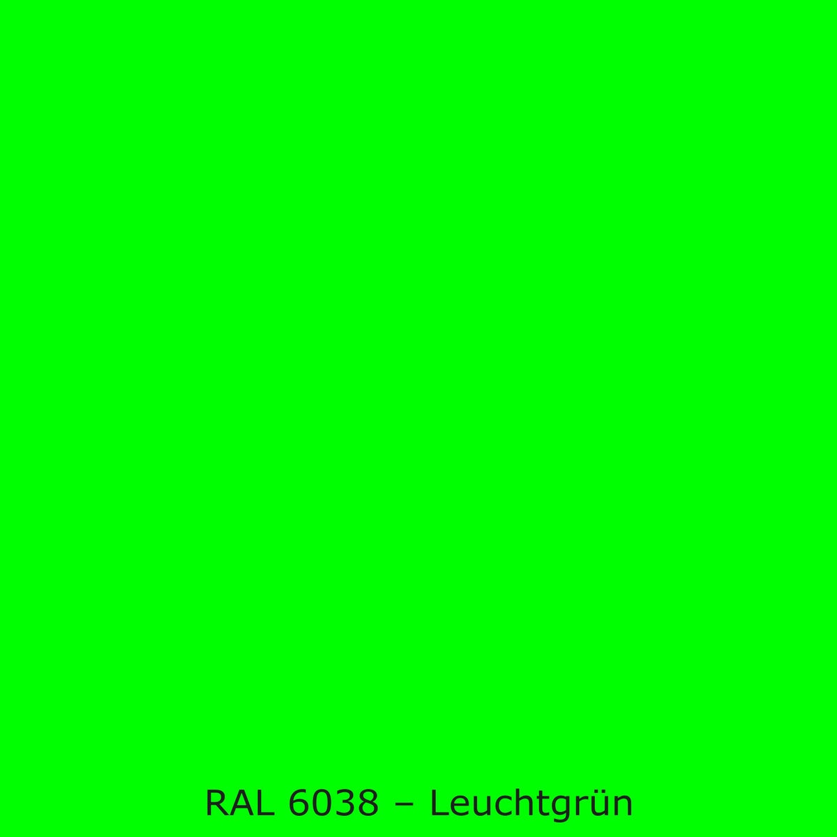 Waschbeckenrückwand Einfarbig RAL 6038 Leuchtgrün