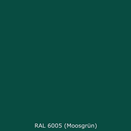 Badrückwand Einfarbig RAL 6005 Moosgrün