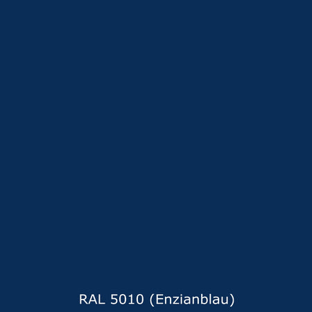 Badrückwand Einfarbig RAL 5010 Enzianblau