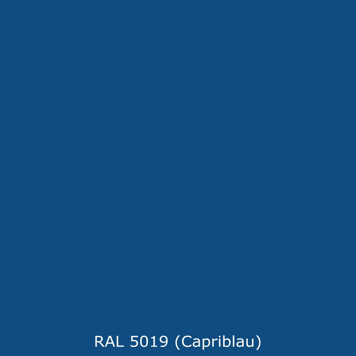 Badewannenverkleidung Einfarbig RAL 5019 Capriblau