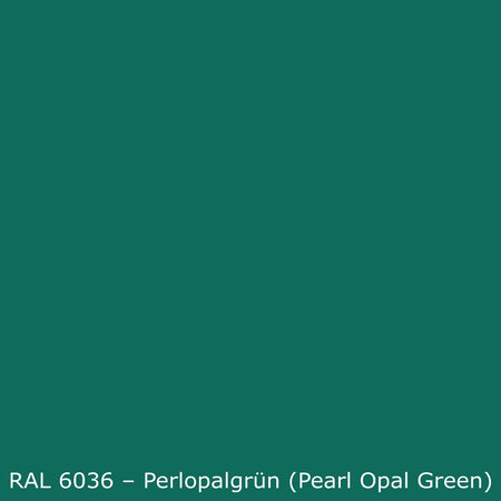 Badewannenverkleidung Einfarbig RAL 6036 Perlopalgrün