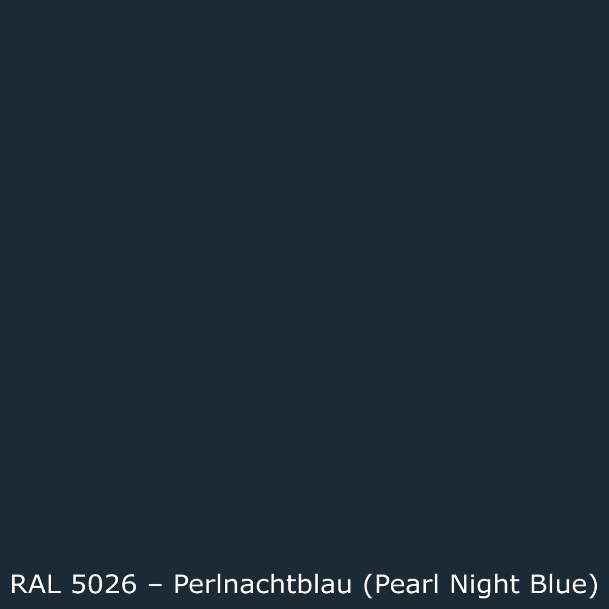 Badewannenverkleidung Einfarbig RAL 5026 Perlnachtblau