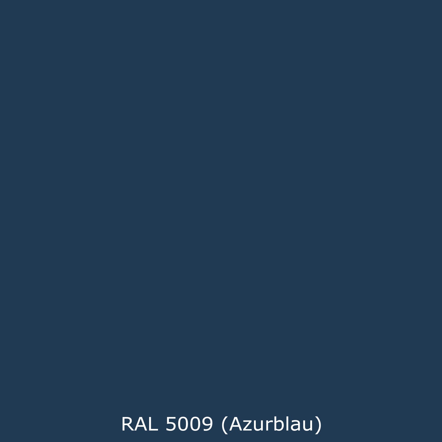 Waschbeckenrückwand Einfarbig RAL 5009 Azurblau