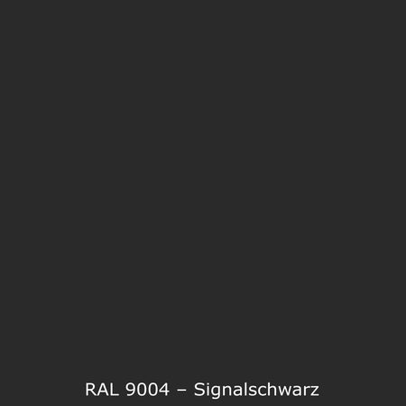Waschbeckenrückwand Einfarbig RAL 9004 Signalschwarz