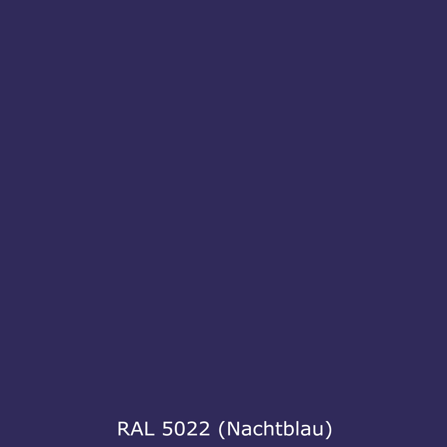 Waschbeckenrückwand Einfarbig RAL 5022 Nachtblau