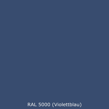 Badrückwand Einfarbig RAL 5000 Violettblau
