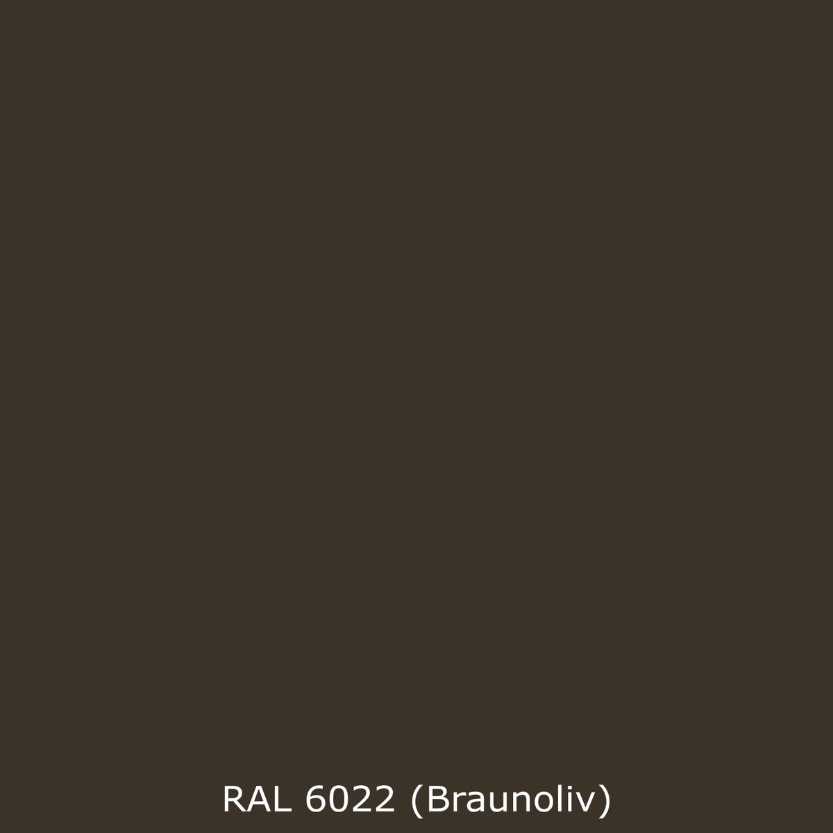 Waschbeckenrückwand Einfarbig RAL 6022 Braunoliv