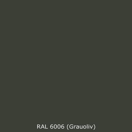 Badewannenverkleidung Einfarbig RAL 6006 Grauoliv