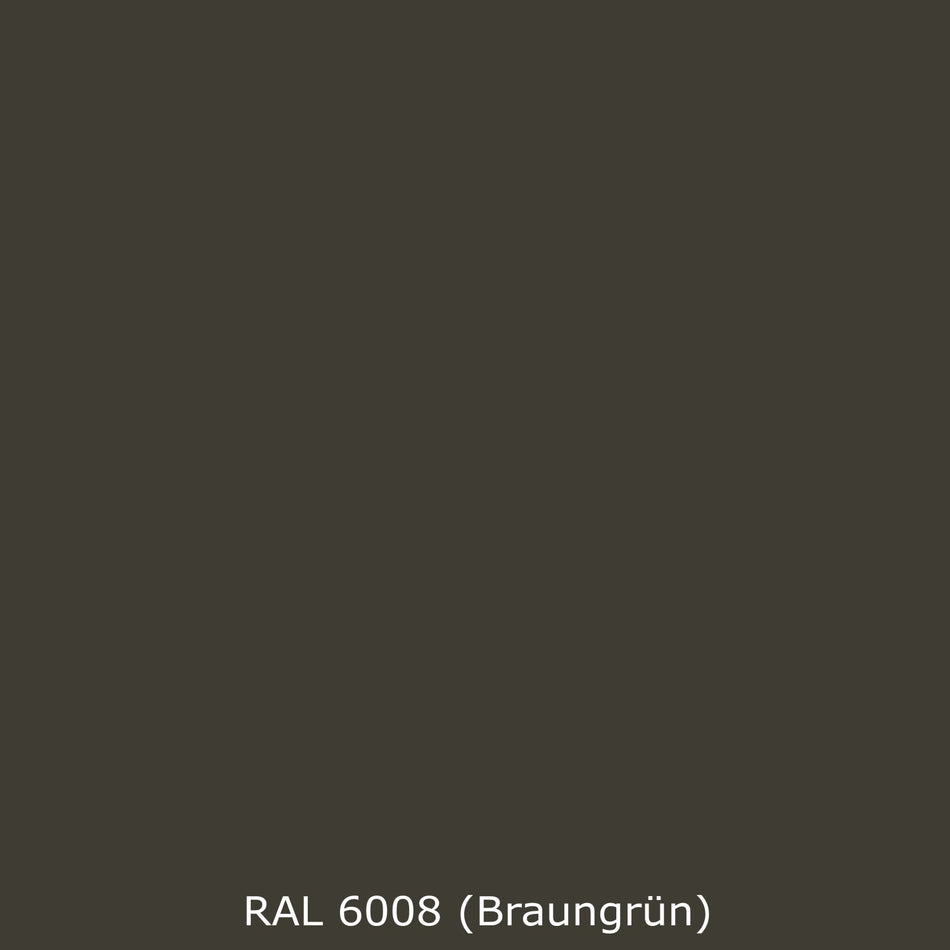 Badewannenverkleidung Einfarbig RAL 6008 Braungrün