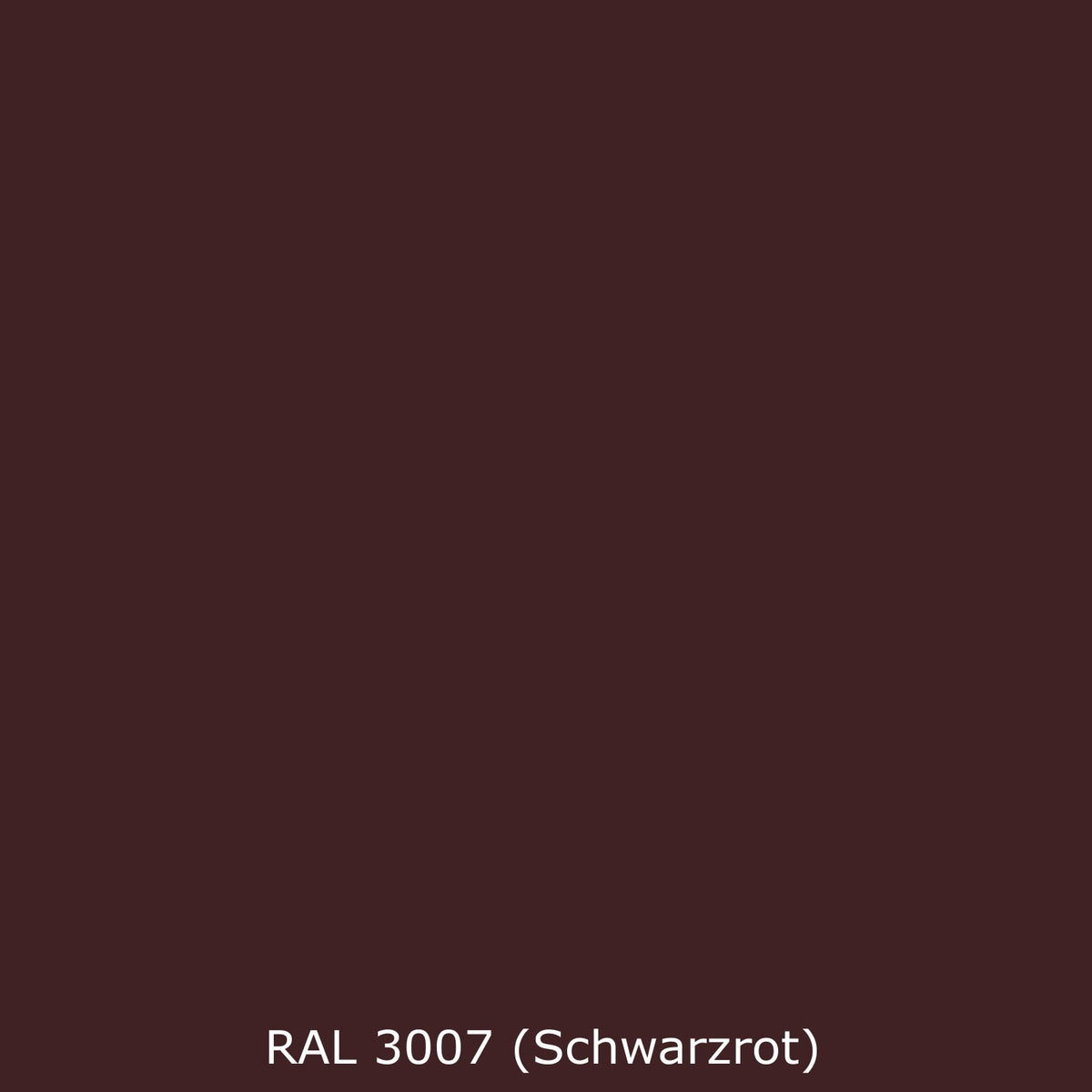 Badewannenverkleidung Einfarbig RAL 3007 Schwarzrot