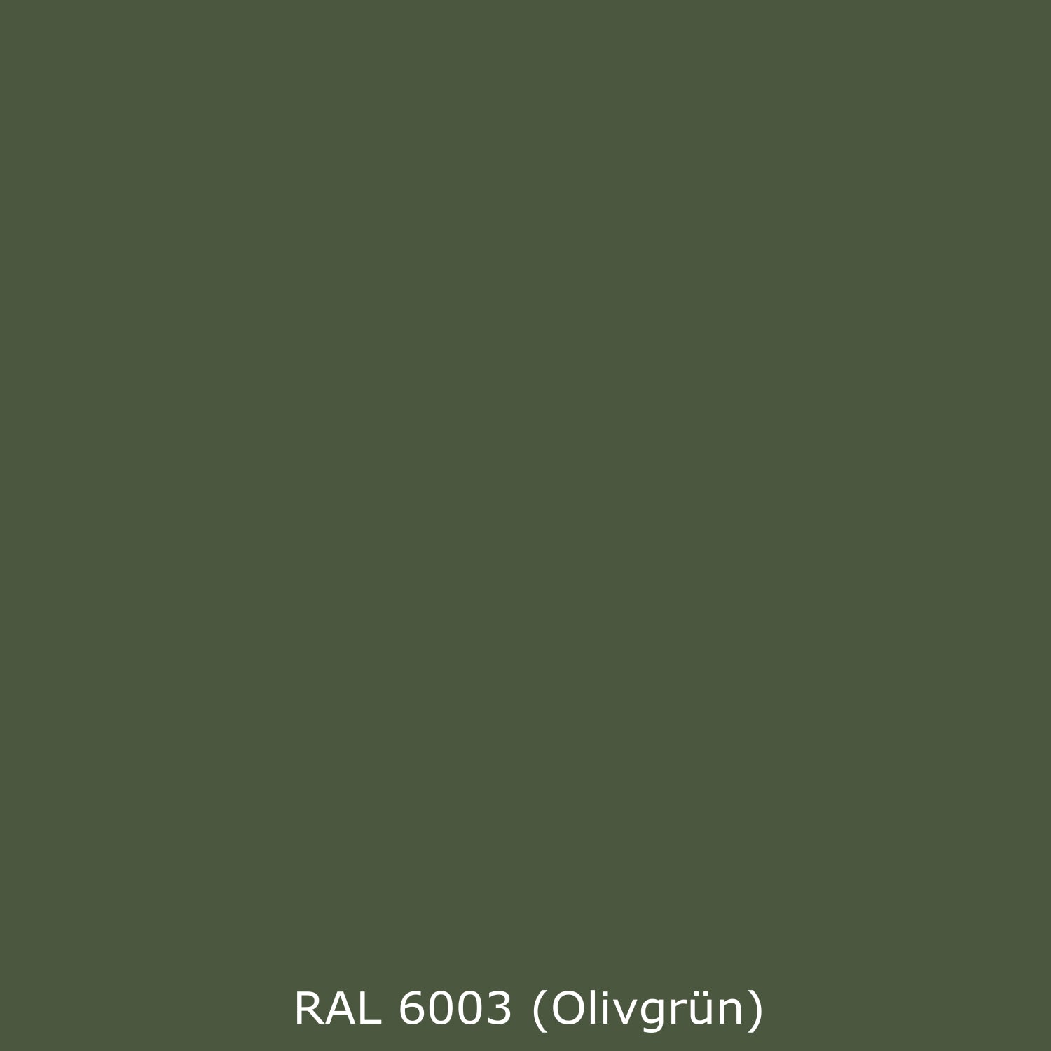 Badrückwand Einfarbig RAL 6003 Olivgrün