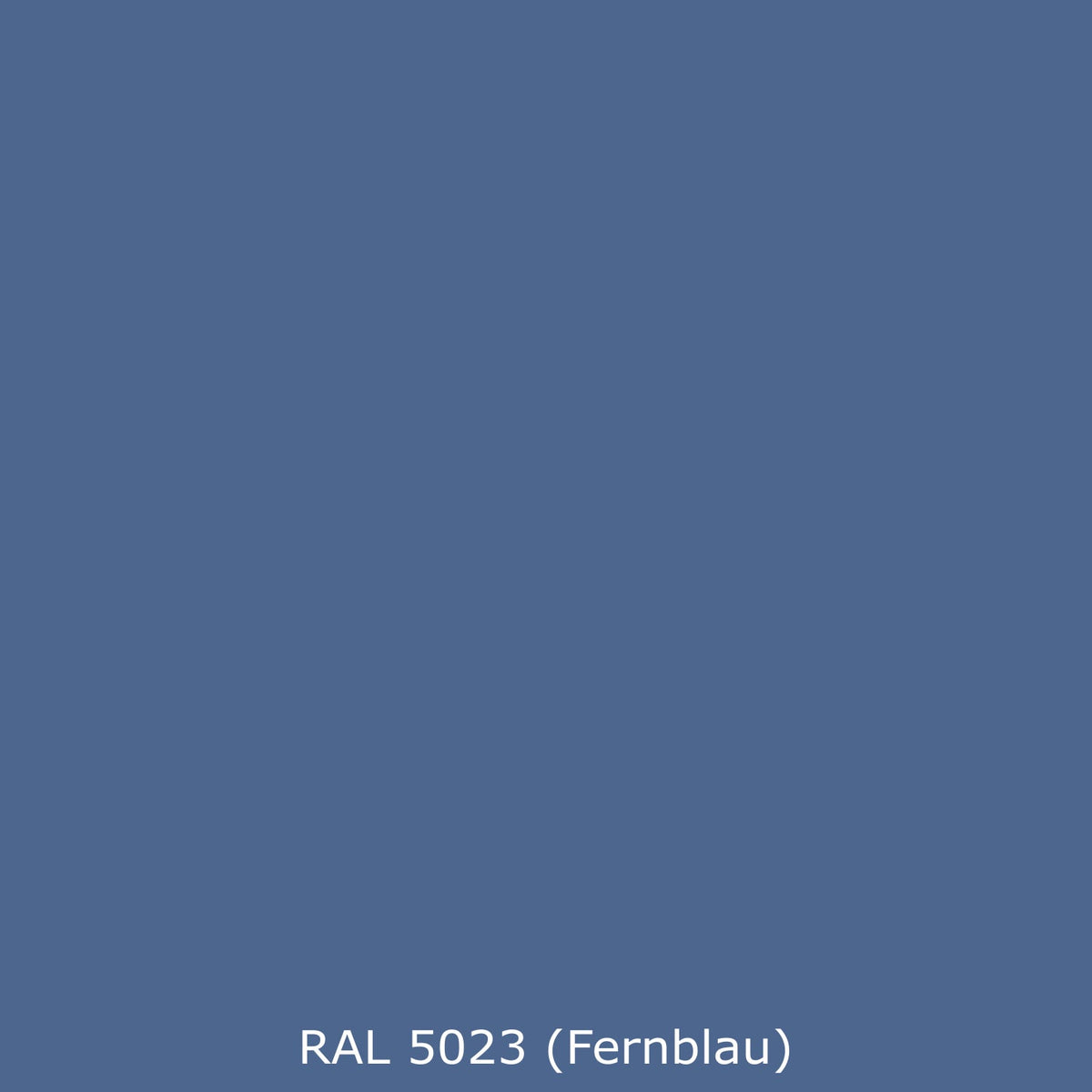 Badewannenverkleidung Einfarbig RAL 5023 Fernblau