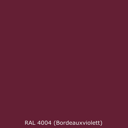 Badewannenverkleidung Einfarbig RAL 4004 Bordeauxviolett