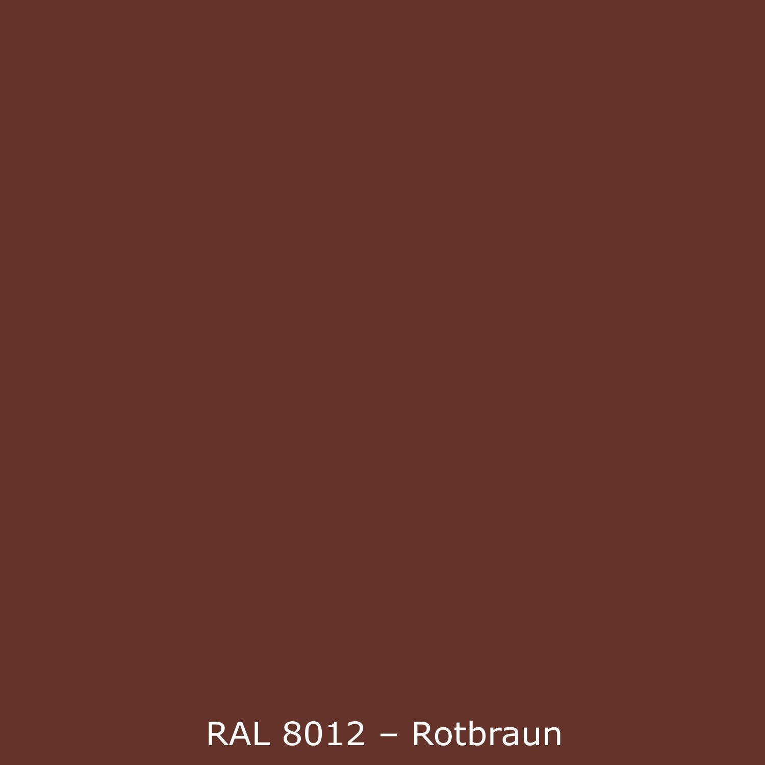 Waschbeckenrückwand Einfarbig RAL 8012 Rotbraun