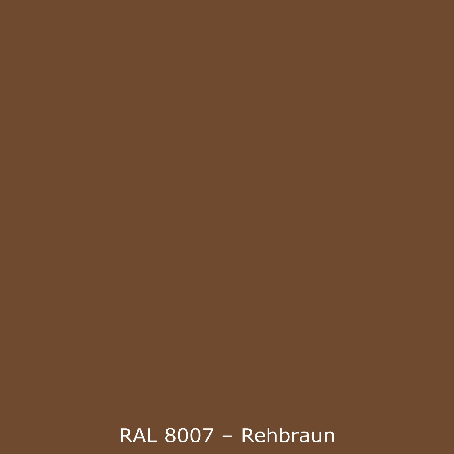 Badewannenverkleidung Einfarbig RAL 8007 Rehbraun