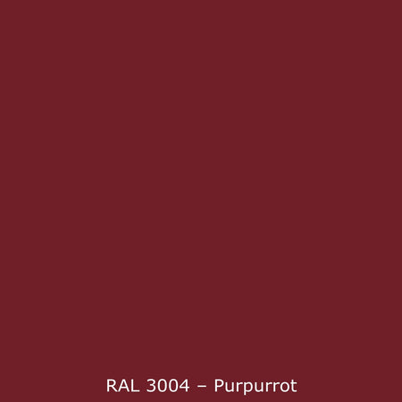 Waschbeckenrückwand Einfarbig RAL 3004 Purpurrot