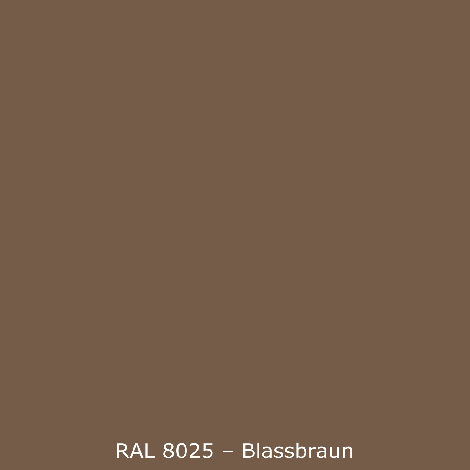 Badrückwand Einfarbig RAL 8025 Blassbraun