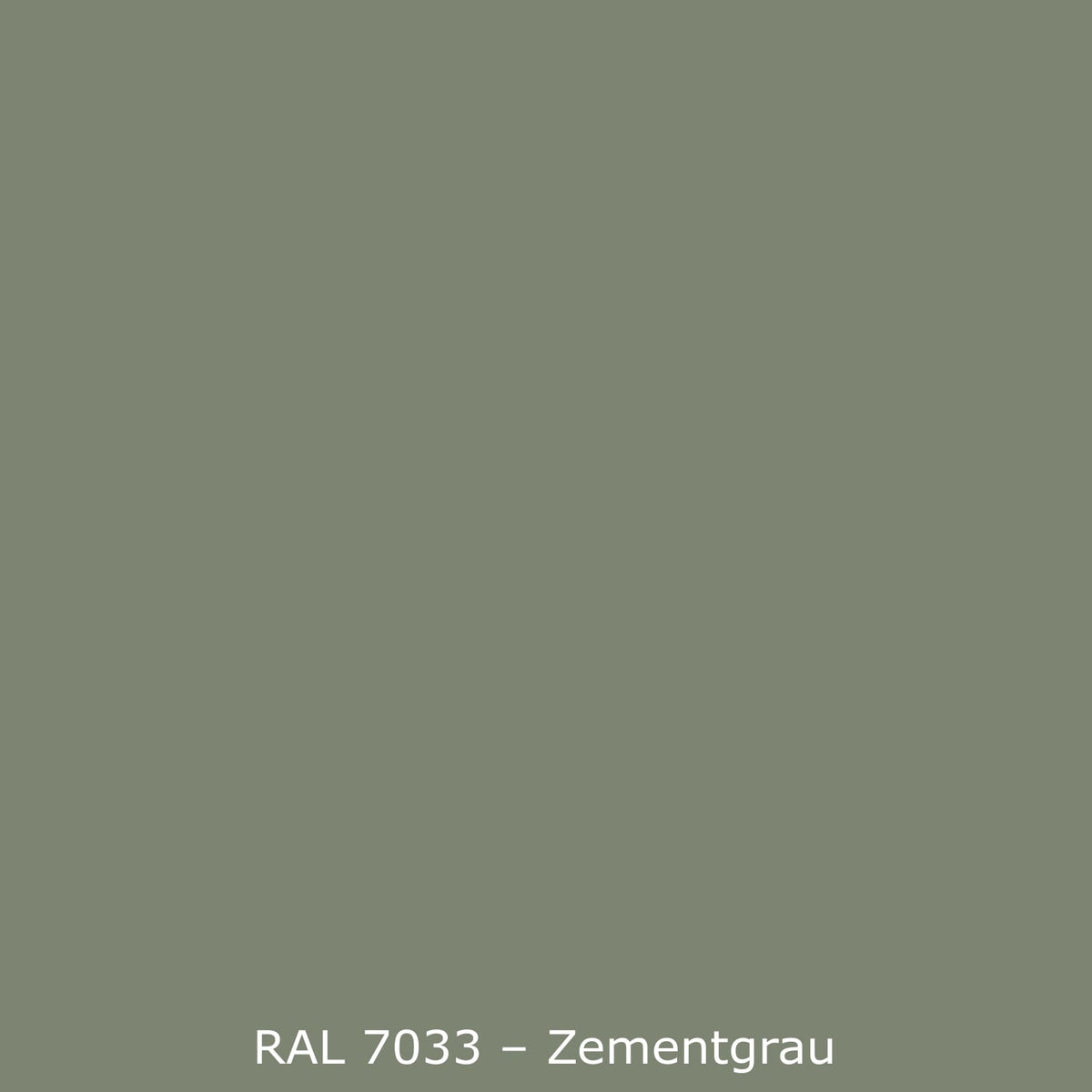 Badrückwand Einfarbig RAL 7033 Zementgrau
