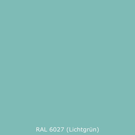 Badrückwand Einfarbig RAL 6027 Lichtgrün 