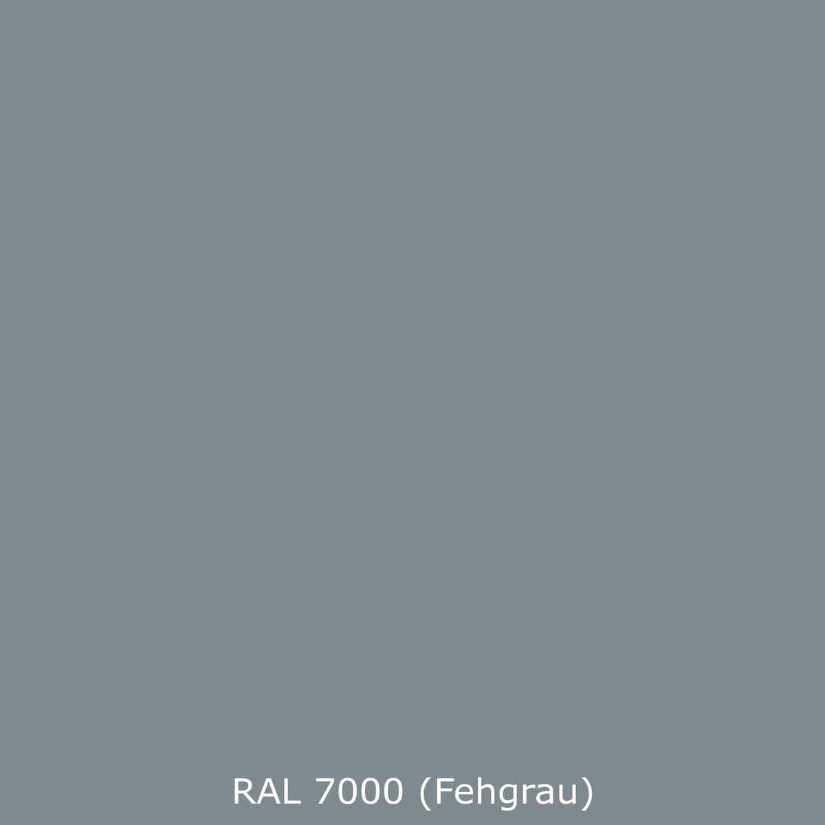 Badewannenverkleidung Einfarbig RAL 7000 Fehgrau