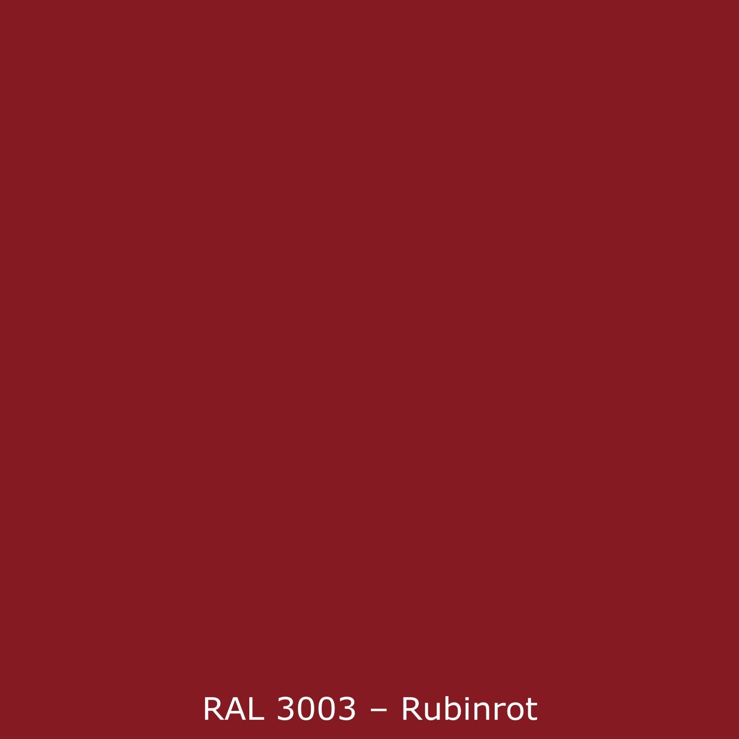 Badewannenverkleidung Einfarbig RAL 3003 Rubinrot