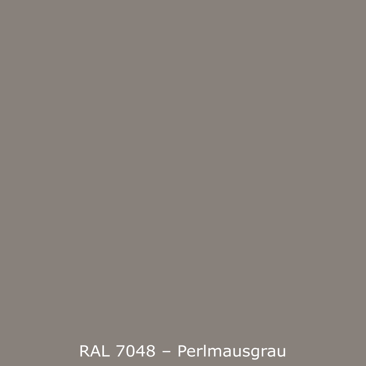 Waschbeckenrückwand Einfarbig RAL 7048 Perlmausgrau